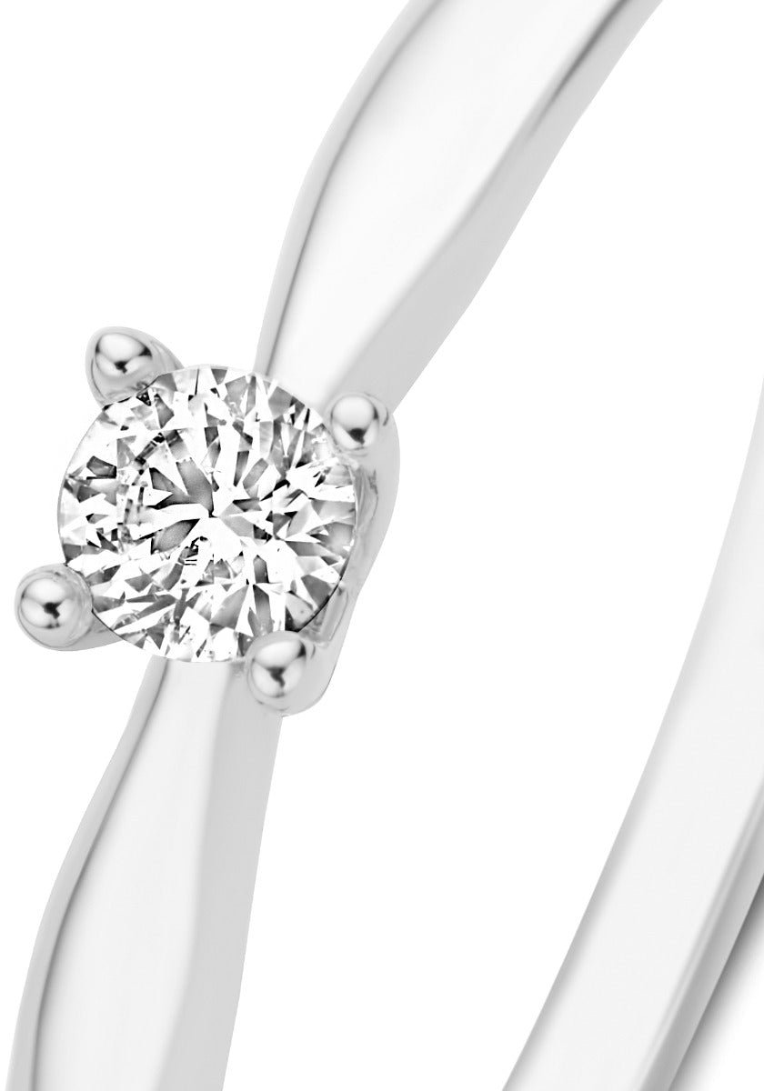 Isabel Bernard De la Paix Christine - Ring - Witgoud Zilver