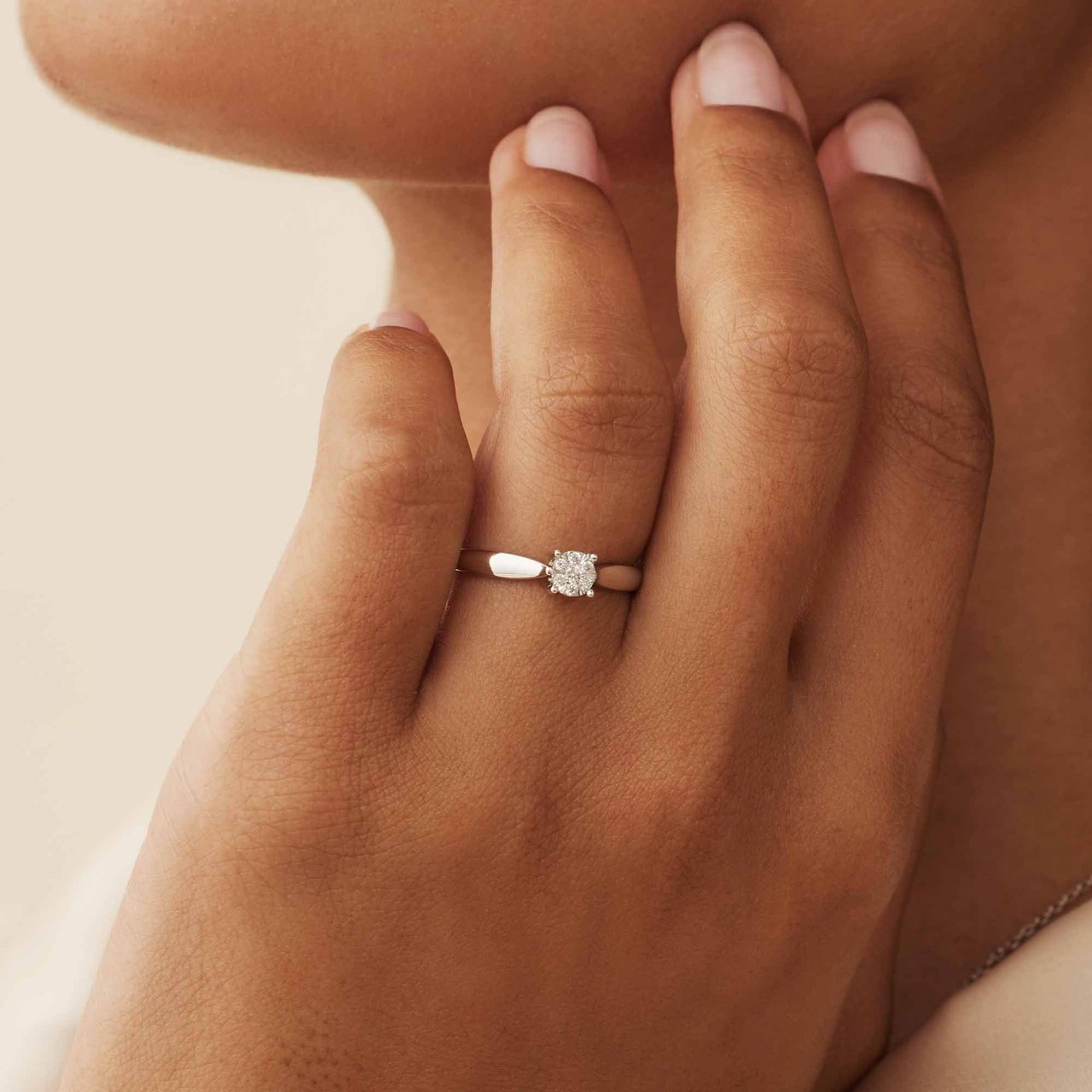 Isabel Bernard De la Paix Hanaé - Ring - Witgoud Zilver