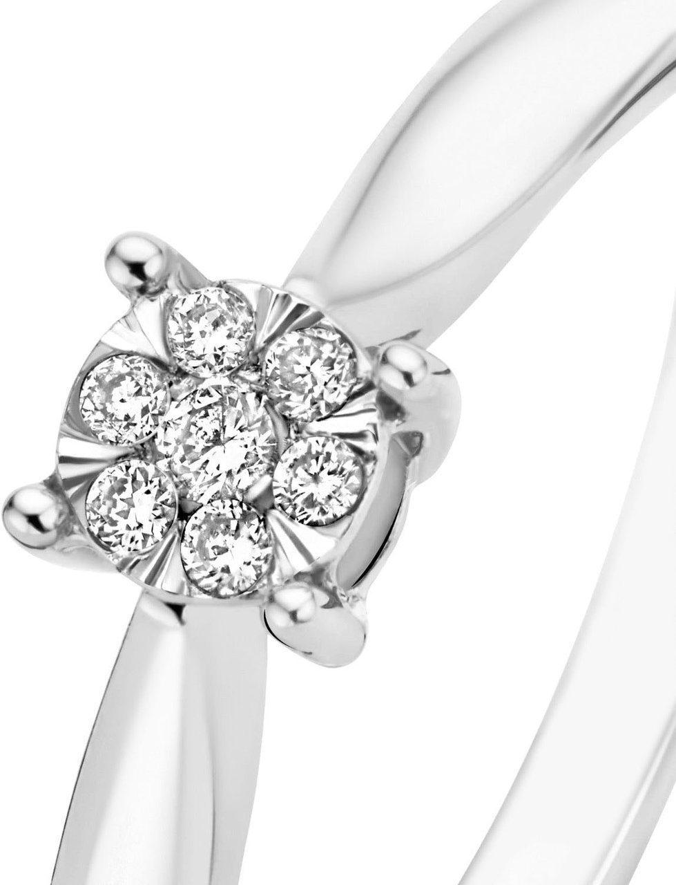Isabel Bernard De la Paix Hanaé - Ring - Witgoud Zilver
