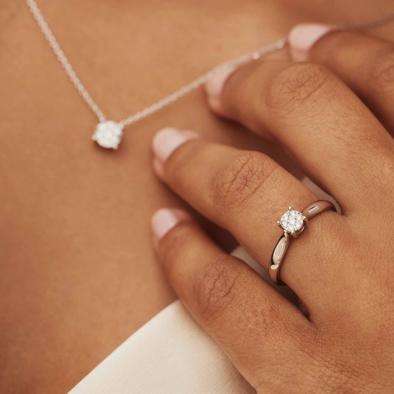 Isabel Bernard De la Paix Hanaé - Ring - Witgoud Zilver
