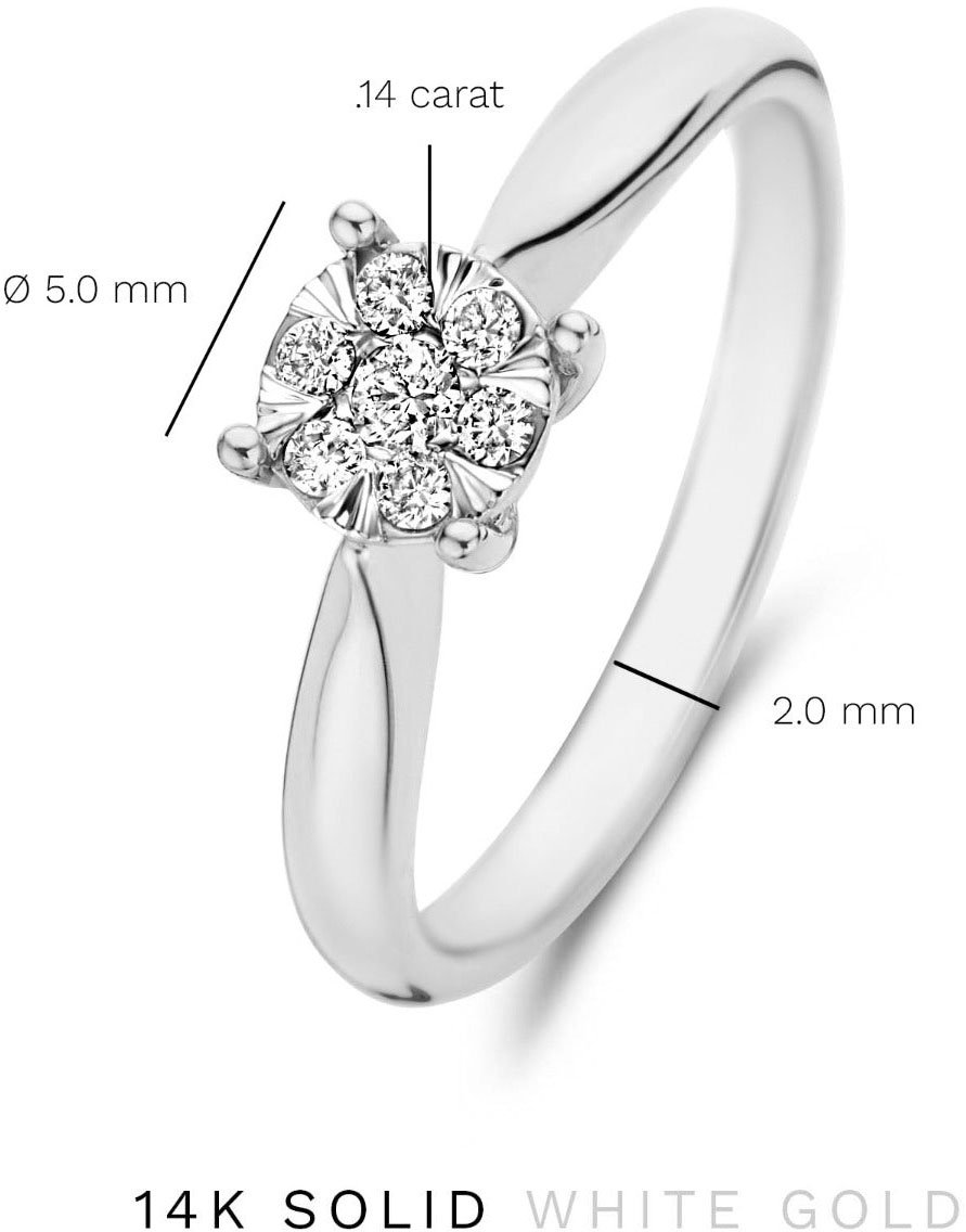 Isabel Bernard De la Paix Hanae - Ring - Witgoud Zilver
