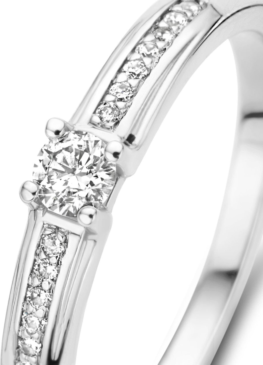 Isabel Bernard De la Paix Madeline - Ring - Witgoud Zilver