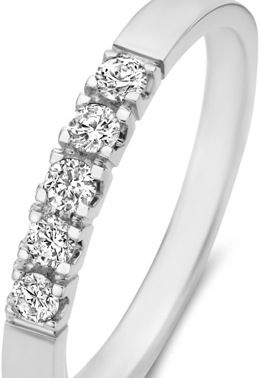 Isabel Bernard De la Paix Madeline - Ring - Witgoud Zilver