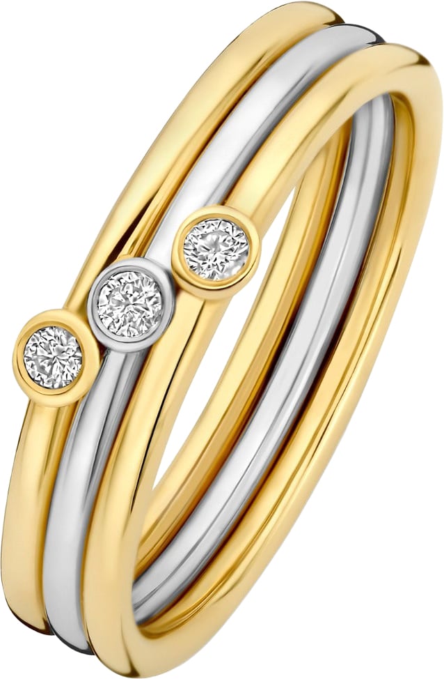 Isabel Bernard De La Paix Alaine - Ring - GoudWitgoud Goud