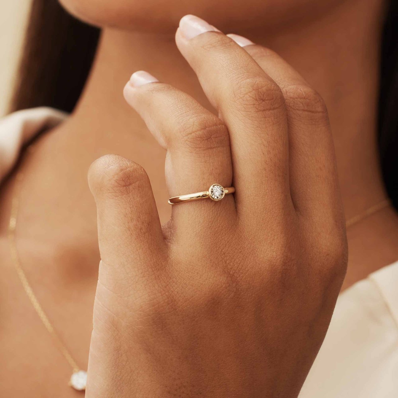Isabel Bernard De la Paix Inaya - Ring - Goud Goud