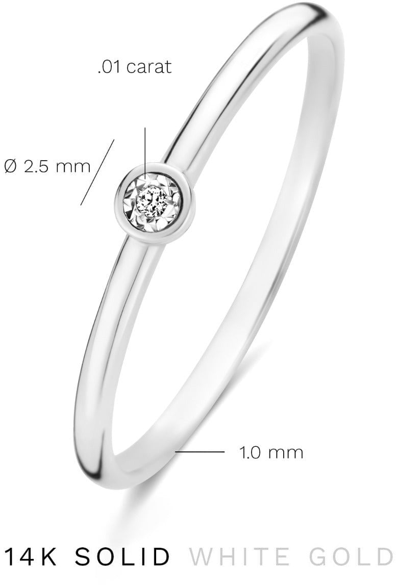 Isabel Bernard De la Paix Inaya - Ring - Witgoud Zilver