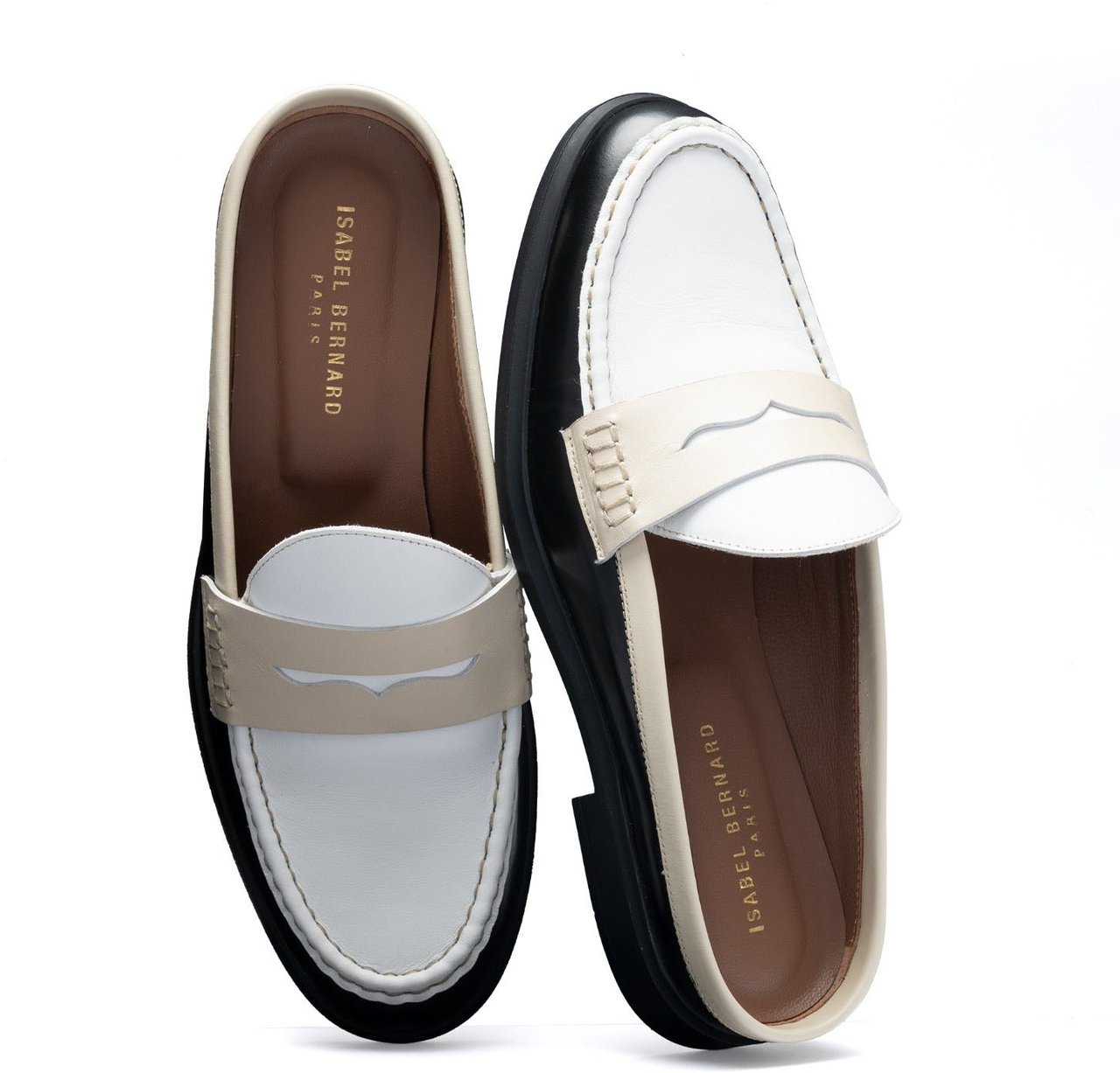 Isabel Bernard Vendôme Blandine - Schoenen - ZwartWit Zwart