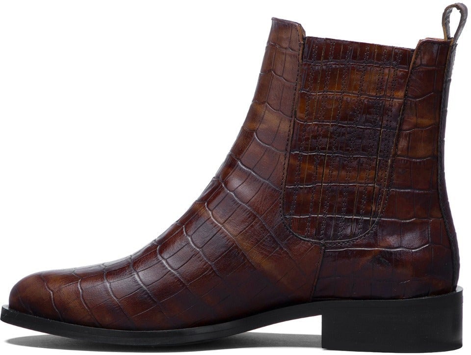 Isabel Bernard Vendôme Chey Croco - Schoenen - Bruin Bruin