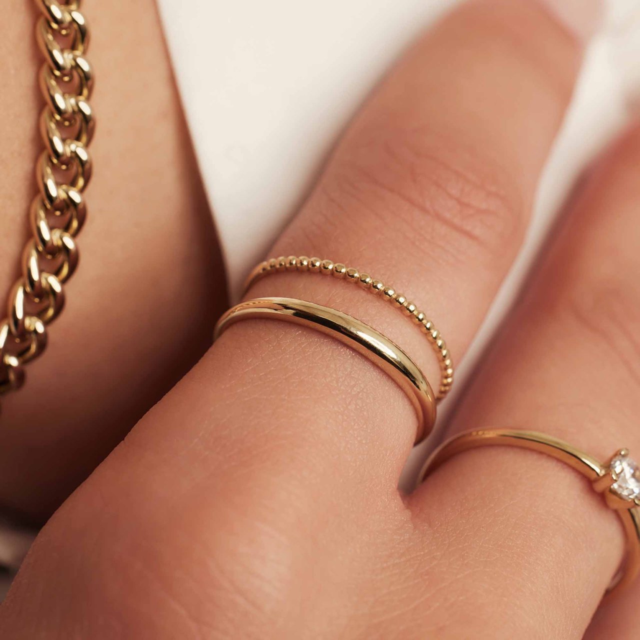 Isabel Bernard Rivoli Maryn Ring Goud