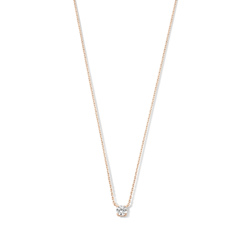 Isabel Bernard Garance Ketting met Zirkonia Roze
