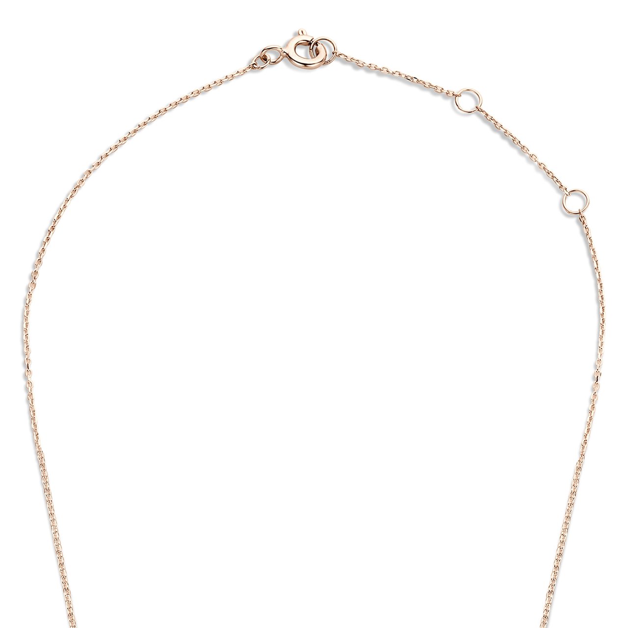 Isabel Bernard Garance Ketting met Zirkonia Roze