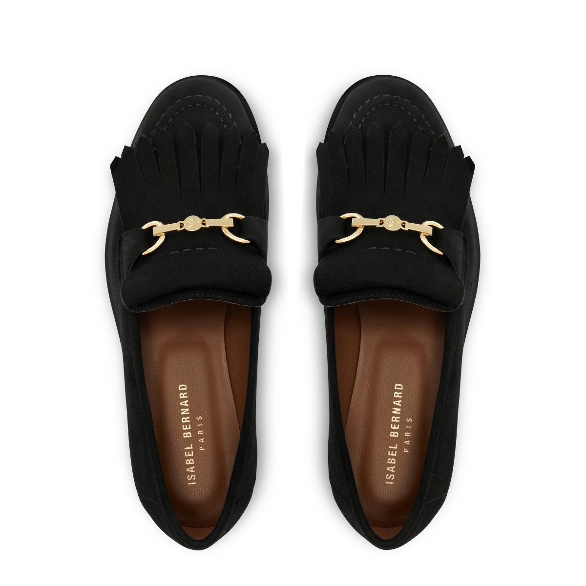 Isabel Bernard Vendôme Lave Loafers Zwart