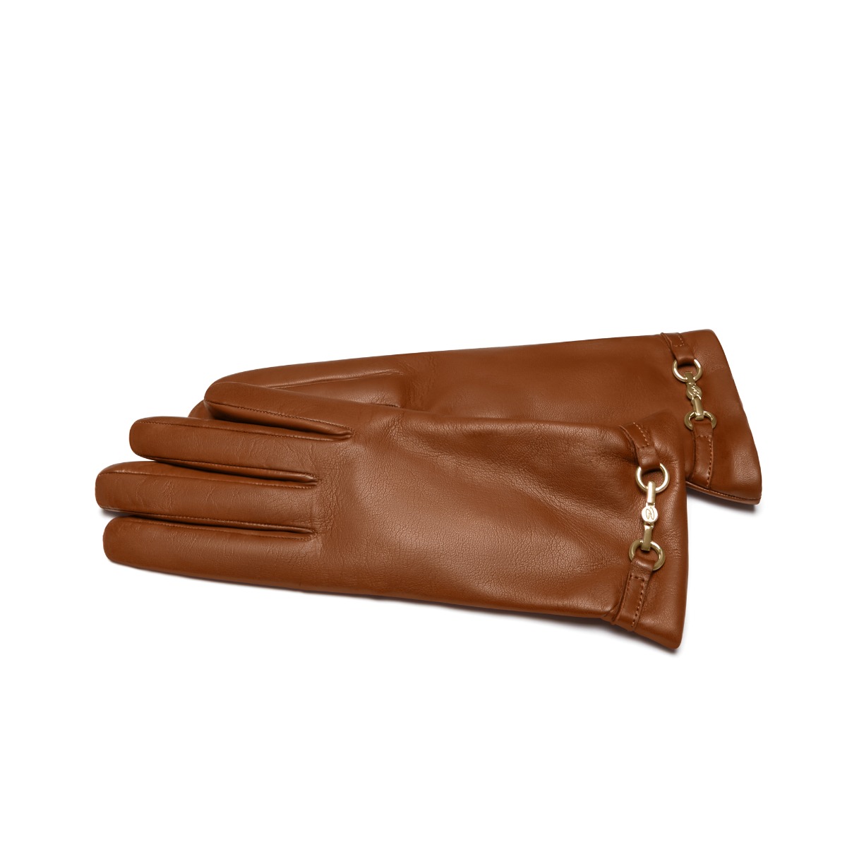 Isabel Bernard Honoré Marcelia Geitenleer Handschoenen Bruin