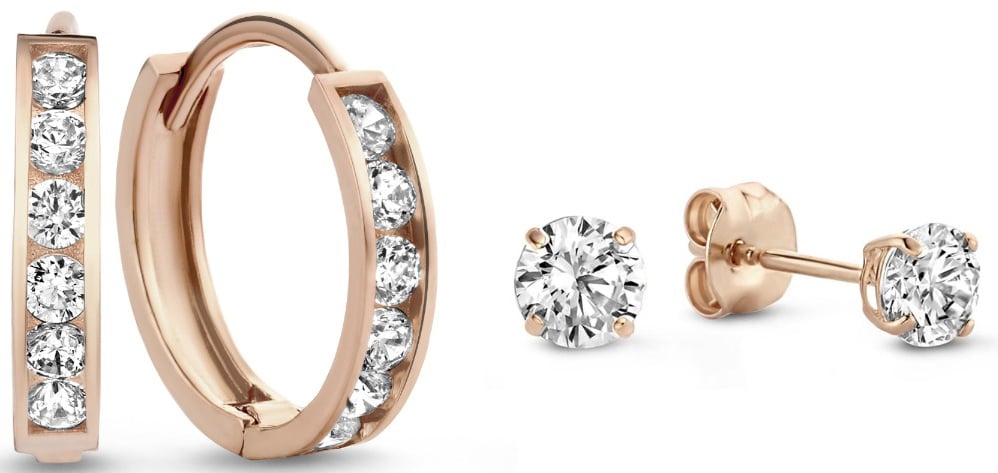 Isabel Bernard Cadeau d'Isabel Gift Set met Zirkonia Roze