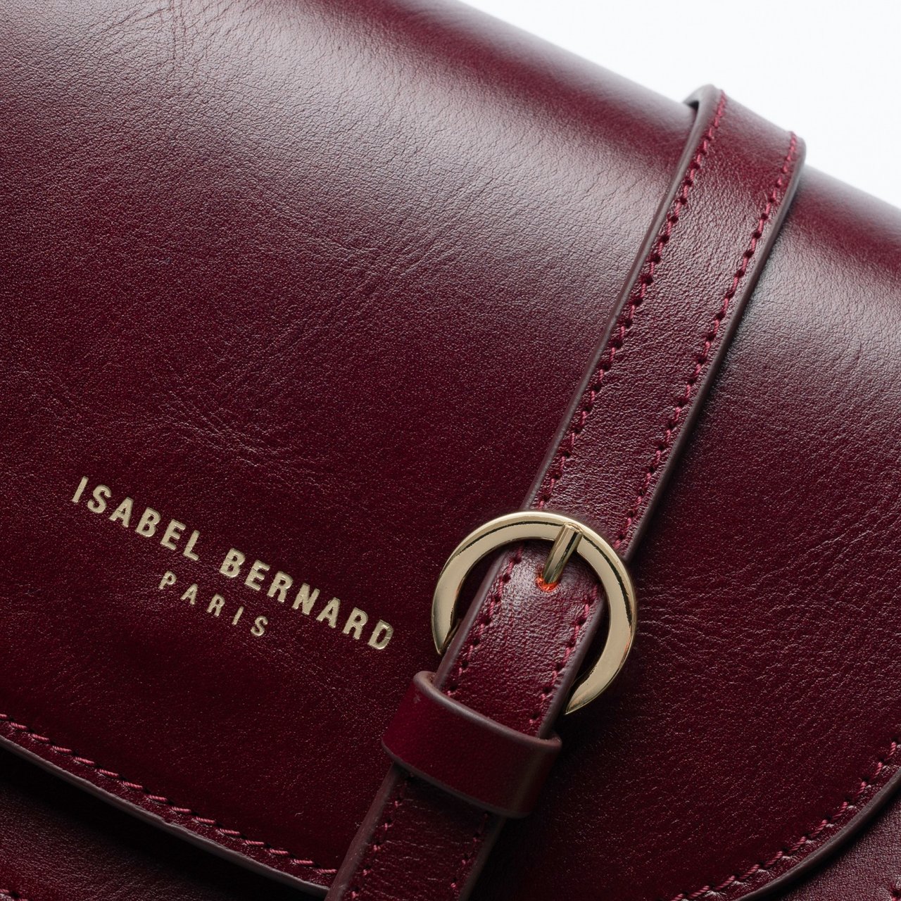 Isabel Bernard Montmartre Manon Crossbody Tas Rood