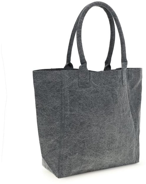 Isabel Marant Isabel Marant Gray Cotton Shoulder Bag Grijs