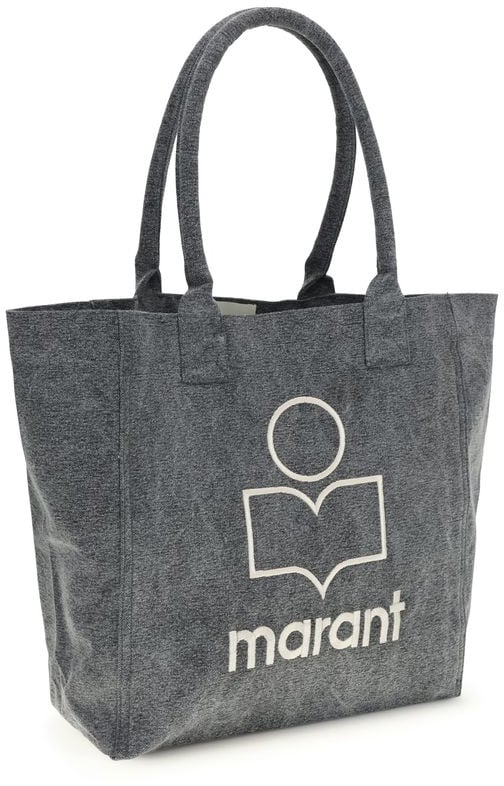 Isabel Marant Isabel Marant Gray Cotton Shoulder Bag Grijs