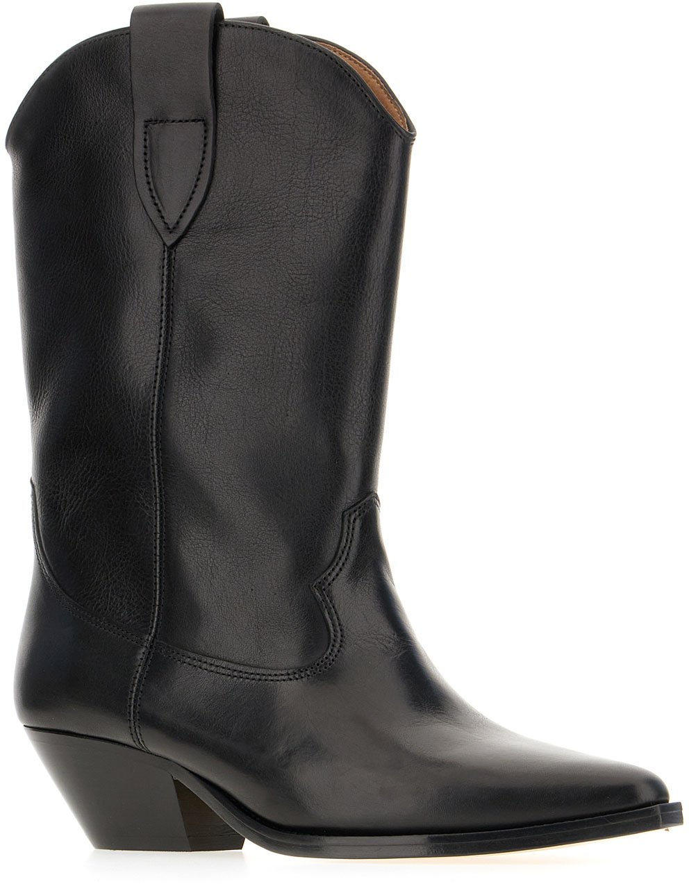 Isabel Marant Black leather Duerto boots Zwart