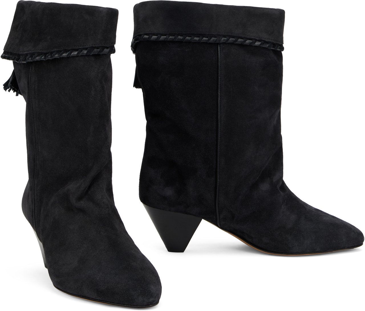 Isabel Marant Ankle boot with cone heel Zwart