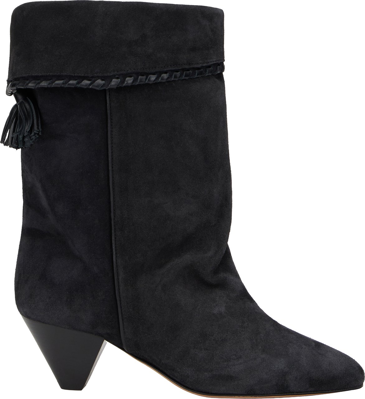 Isabel Marant Ankle boot with cone heel Zwart