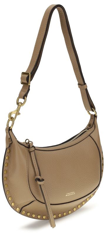Isabel Marant Beige Calf Leather Bos Taurus Shoulder Bag Beige
