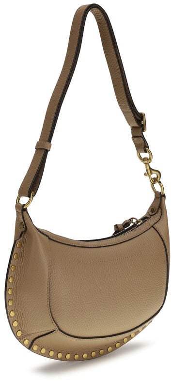 Isabel Marant Beige Calf Leather Bos Taurus Shoulder Bag Beige