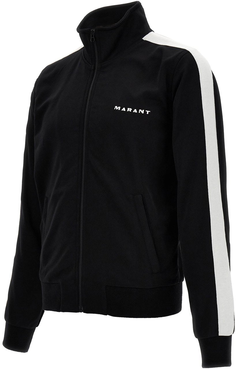 Isabel Marant Bicolor Polyester Sweatshirt Zwart
