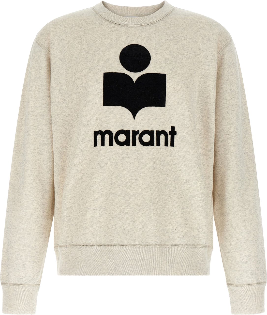 Isabel Marant Gray Cotton Sweatshirt Grijs