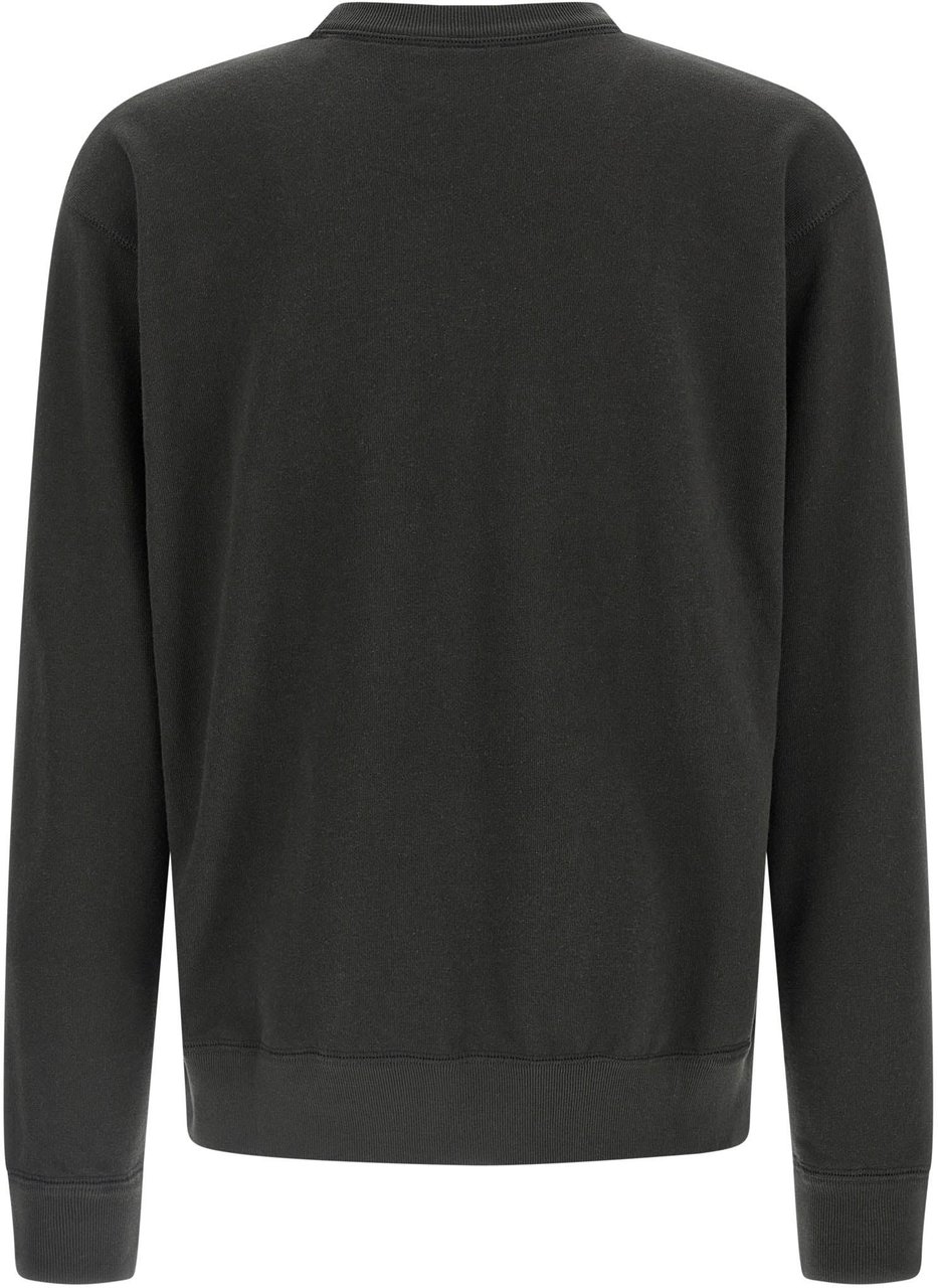 Isabel Marant Black Cotton Sweatshirt Grijs