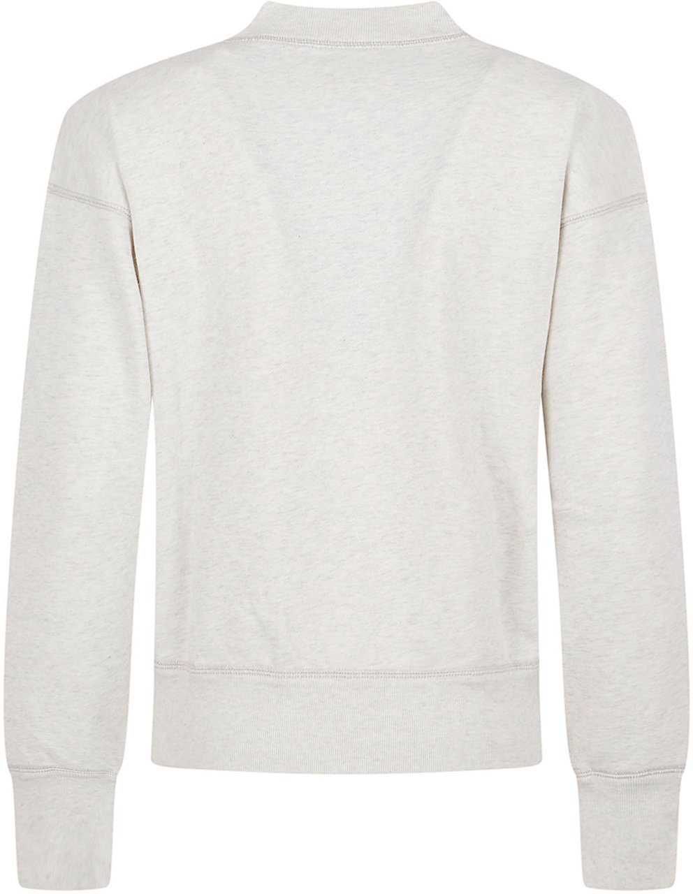 Isabel Marant Relaxed Fit Beige Pullover Sweatshirt Wit