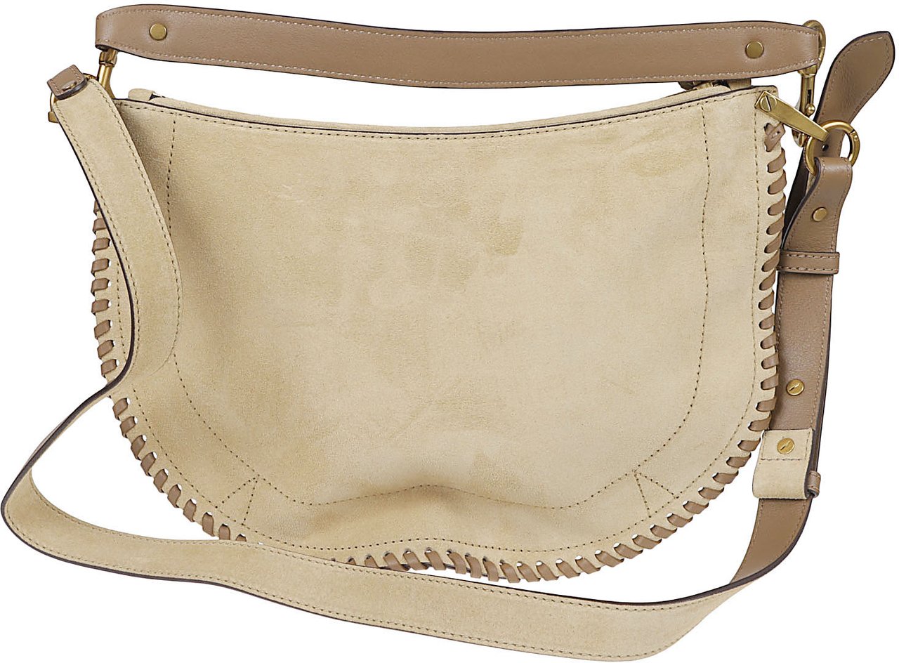 Isabel Marant Rounded Shoulder Bag Neutraal