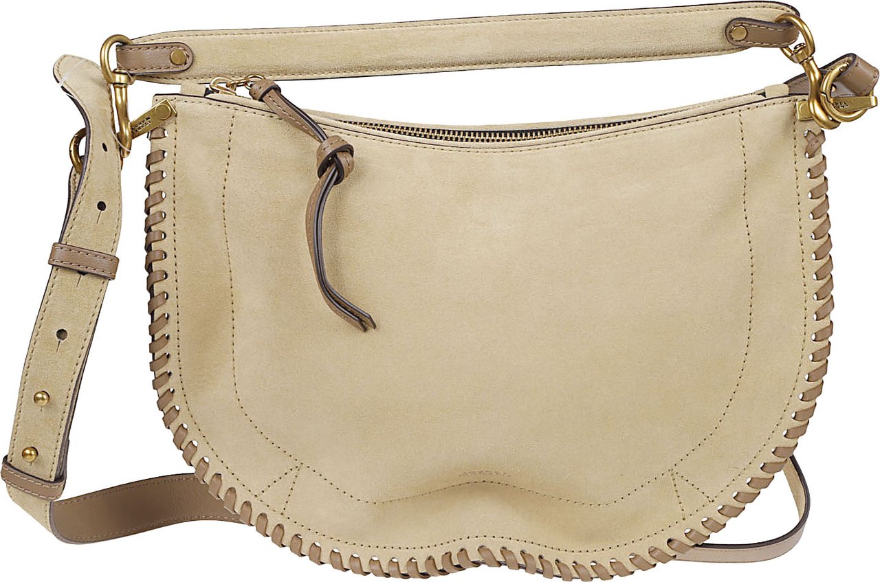 Isabel Marant Rounded Shoulder Bag Neutraal