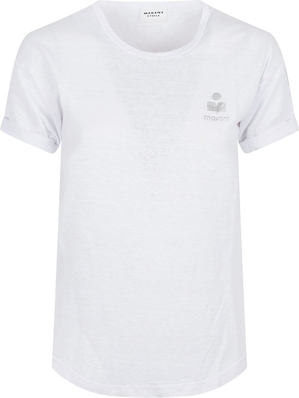 Isabel Marant Lightweight Linen T-Shirt Wit