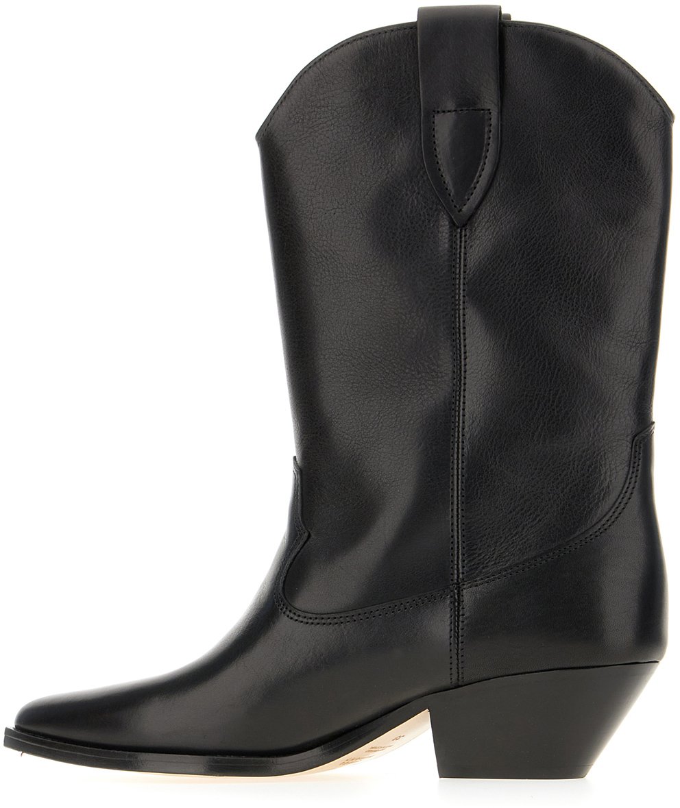 Isabel Marant Isabel Marant Black leather Duerto boots Zwart