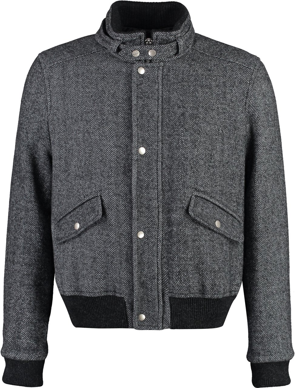 Isabel Marant Peter wool bomber jacket Grijs