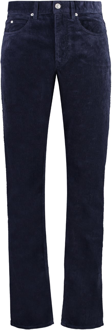Isabel Marant Jack corduroy trousers Blauw