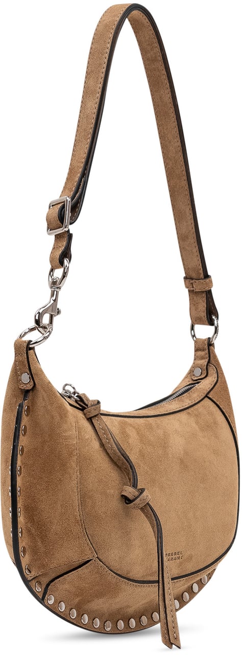 Isabel Marant Borsa Oksan Moon a Spalla Beige
