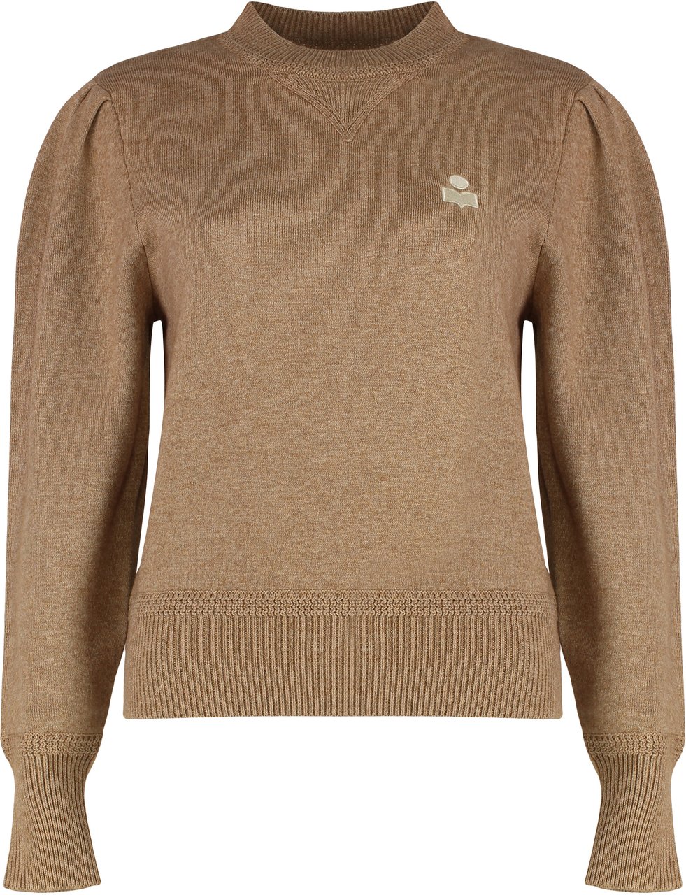 Isabel Marant Kelaya cotton-wool blend sweater Neutraal