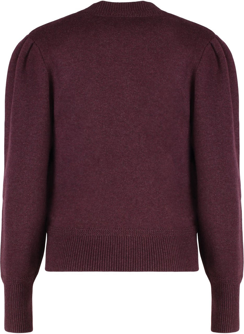 Isabel Marant Kelaya cotton-wool blend sweater Rood