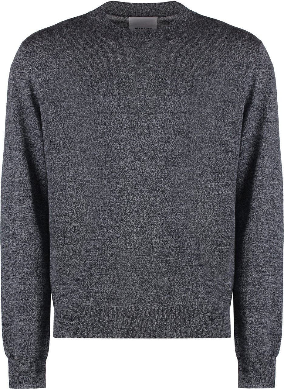 Isabel Marant Basile fine-knit sweater Grijs