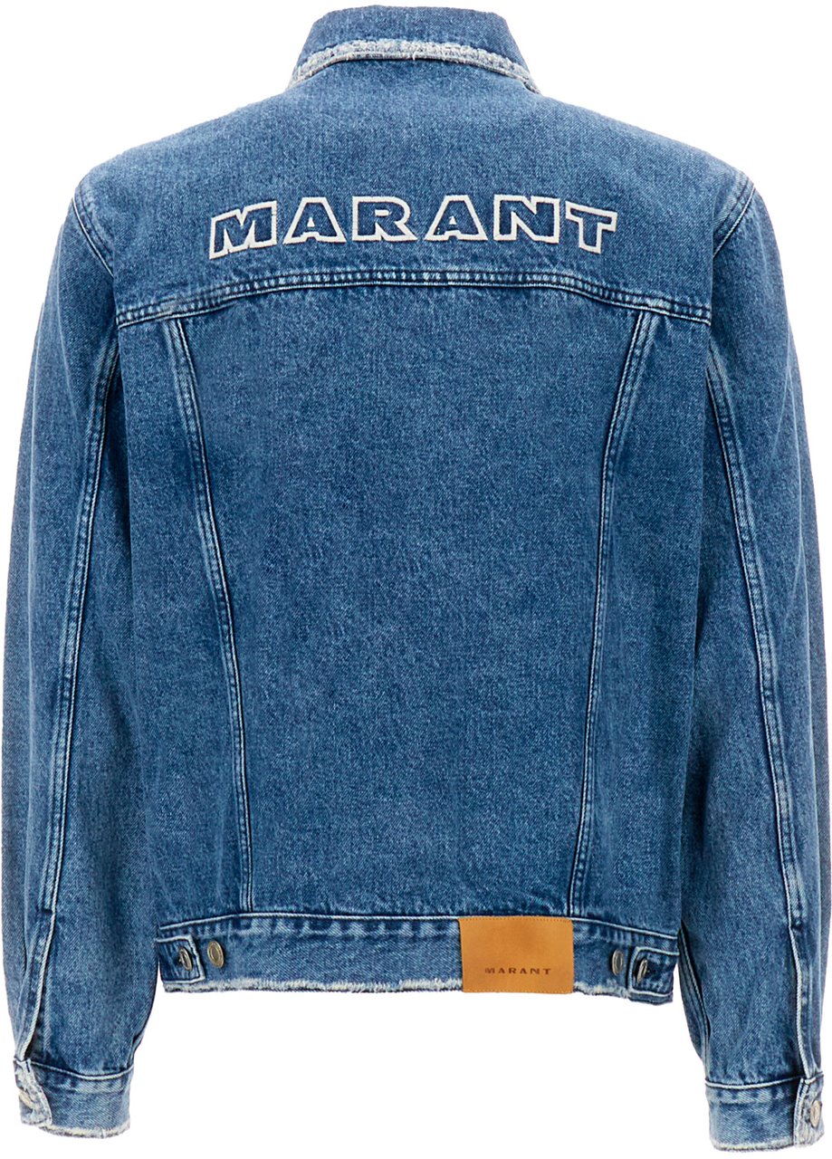 Isabel Marant Isabel Marant Denim Jango jacket Blauw