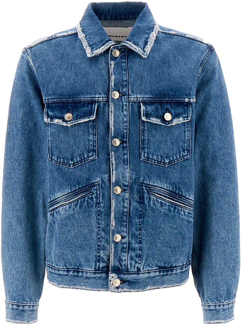 Isabel Marant Isabel Marant Denim Jango jacket Blauw