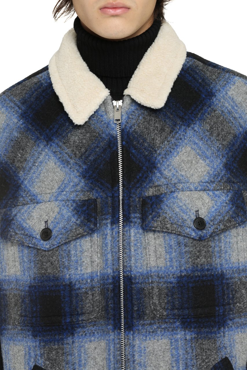 Isabel Marant Kiraneo vest with zipper Navy