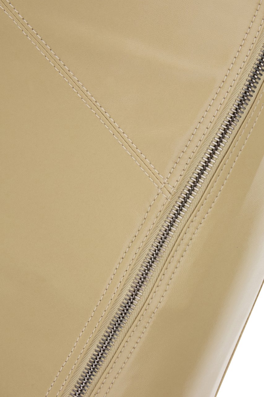 Isabel Marant Isabel Marant Cappuccino nappa leather mini skirt Beige