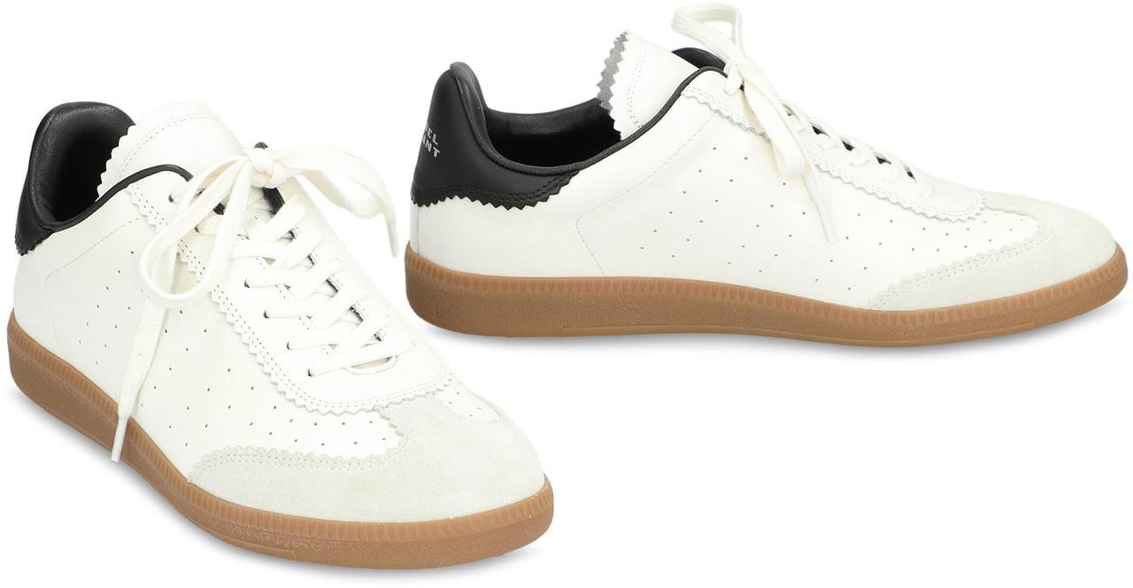 Isabel Marant Sneakers Bryce in leather Wit