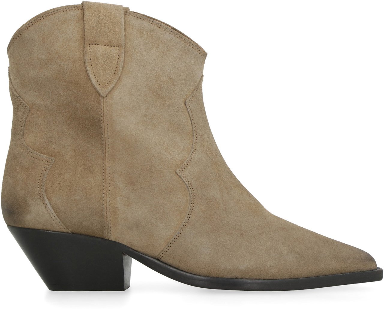 Isabel Marant Dewina suede ankle boots Taupe