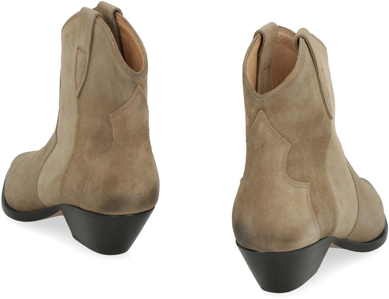 Isabel Marant Dewina suede ankle boots Taupe