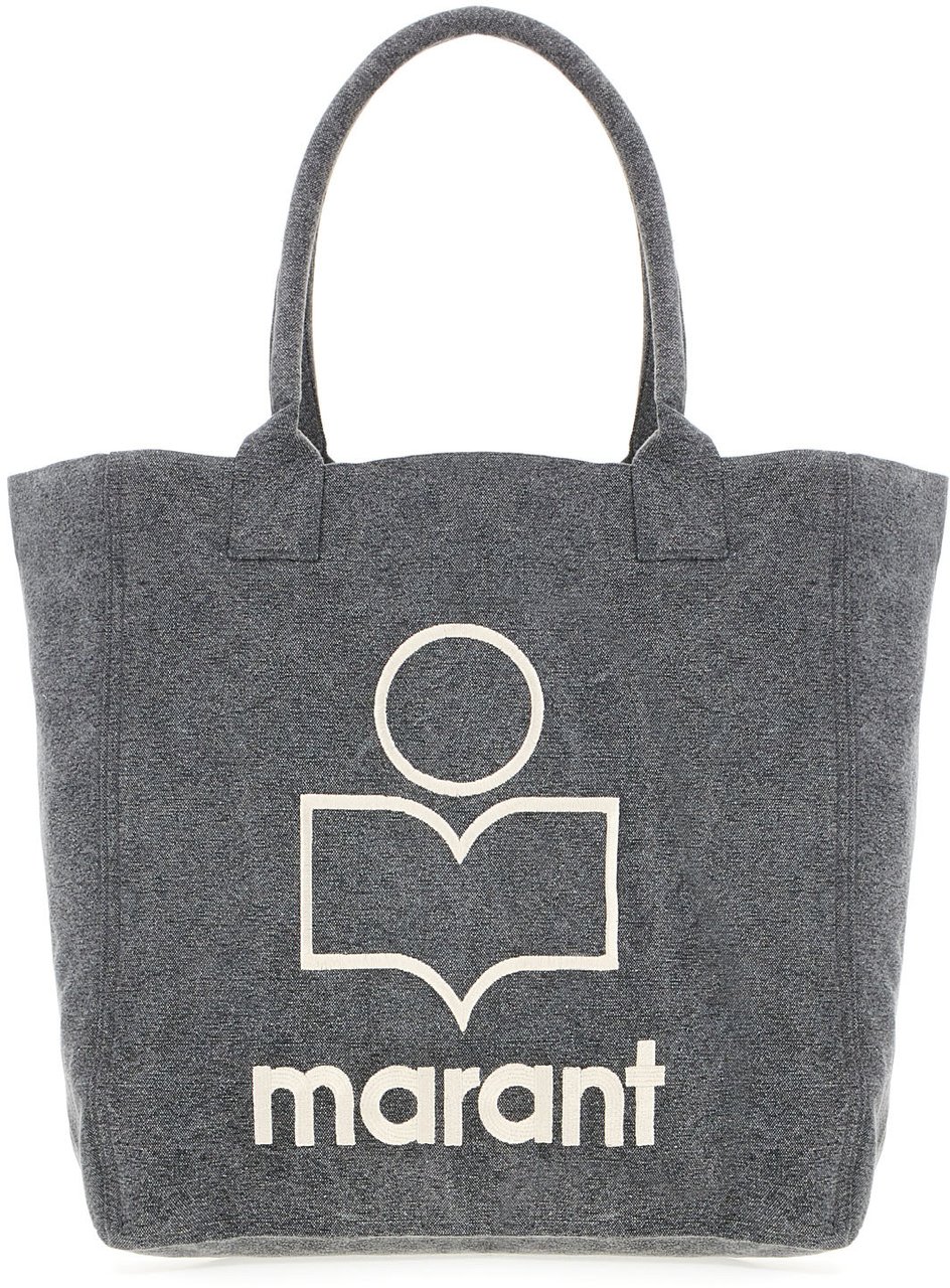 Isabel Marant Isabel Marant Dark grey denim shopping bag Grijs