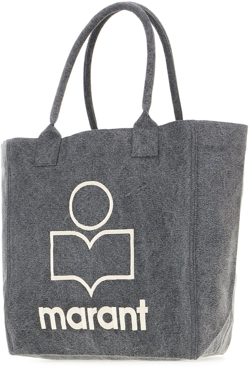 Isabel Marant Isabel Marant Dark grey denim shopping bag Grijs