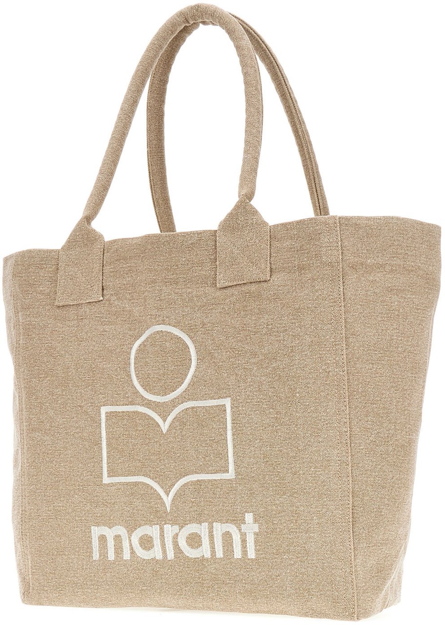 Isabel Marant Isabel Marant Biscuit denim small Yenky shopping bag Beige